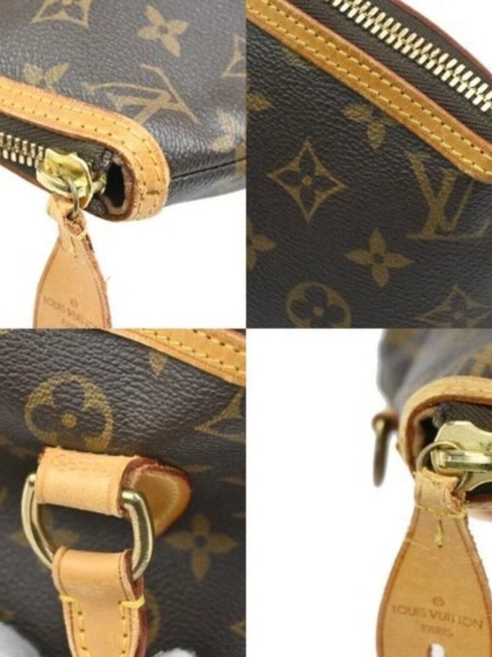 LOUIS VUITTON Lockit Horizontal Shoulder Bag Monogram Leather BN M40104 14CA586 - Picture 8 of 15